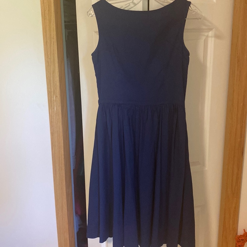 Retro Lindy Bop blue dress
